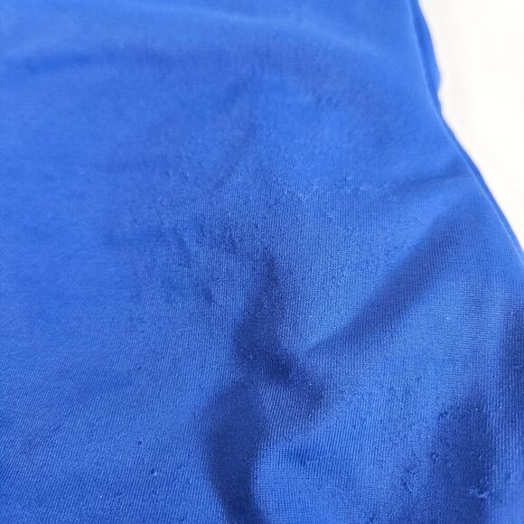 Land's End One Piece Blue Full Coverage Swimsuit Size 10 - Picture 4 of 5